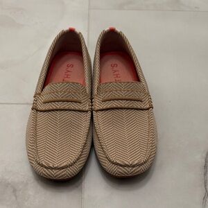 Rothy's Tan Herringbone Loafers